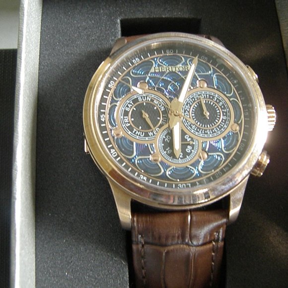 Heritor Other - New Classy Heritor watch Geniune Leaher strap